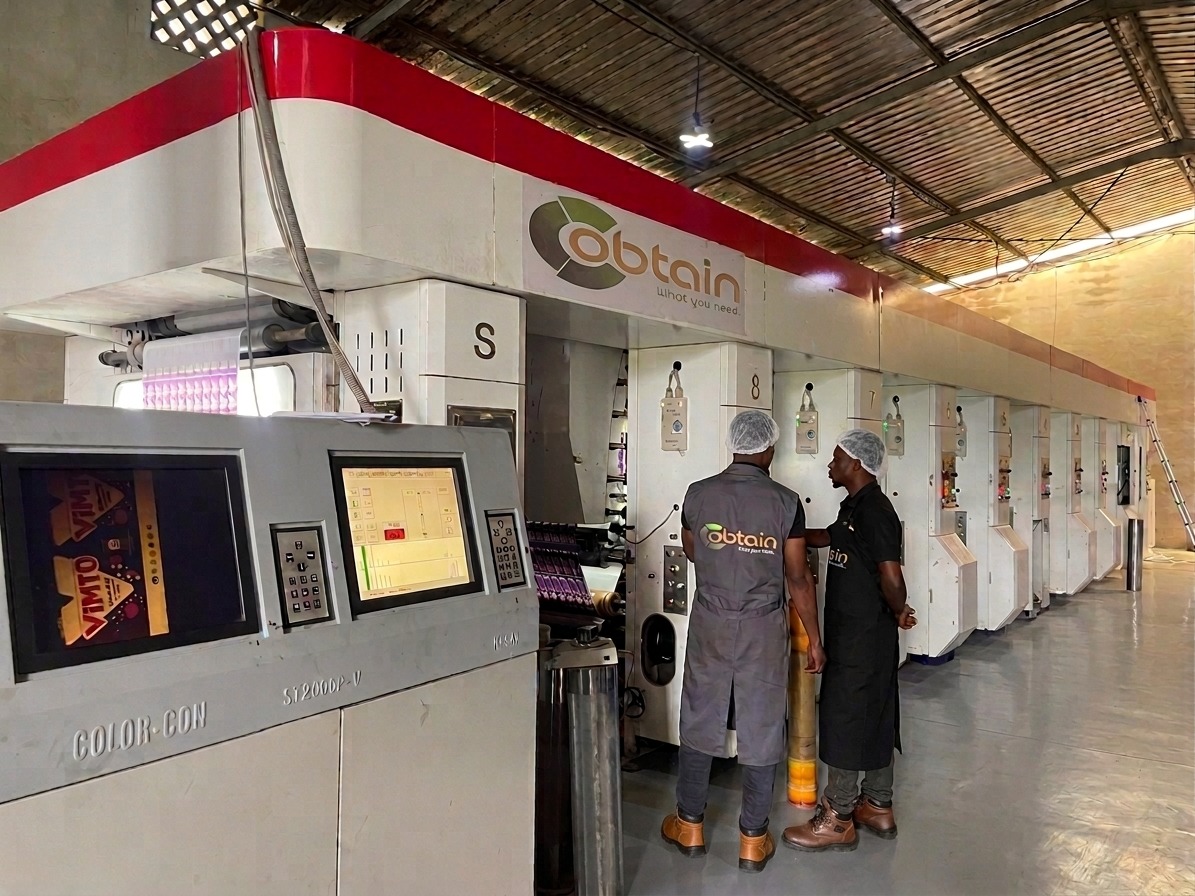 OBTAIN industrial production