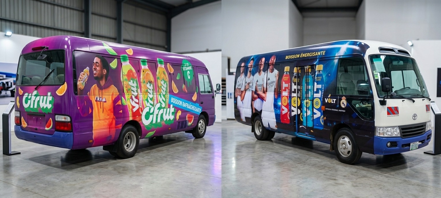OBTAIN vehicle branding and media campaign
